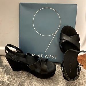 Nine West heels with strap
